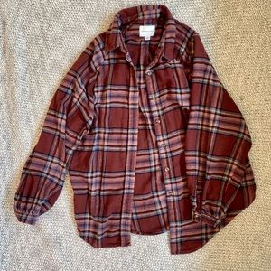 AE oversized soft flannel